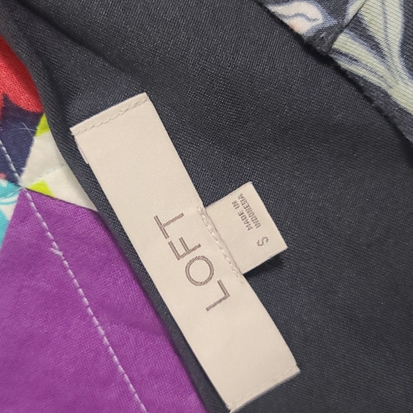 Loft- Floral Dress Size Small - Picture 5 of 6